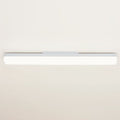 Ray Applique de Vanité Rectangulaire Simple, Acrylique, Blanc, Couloir/Salle de Bain - Neutralighting