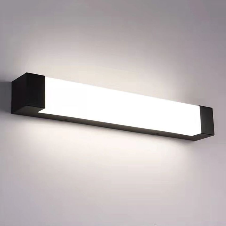 Ray Applique Murale Linéaire Extérieur Simple, Metal/Acrylic, Blanc - Neutralighting