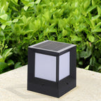 Ray Lampe Solaire de Poteau, Rectangle Simple, L 12/15/20/27/32CM - Neutralighting