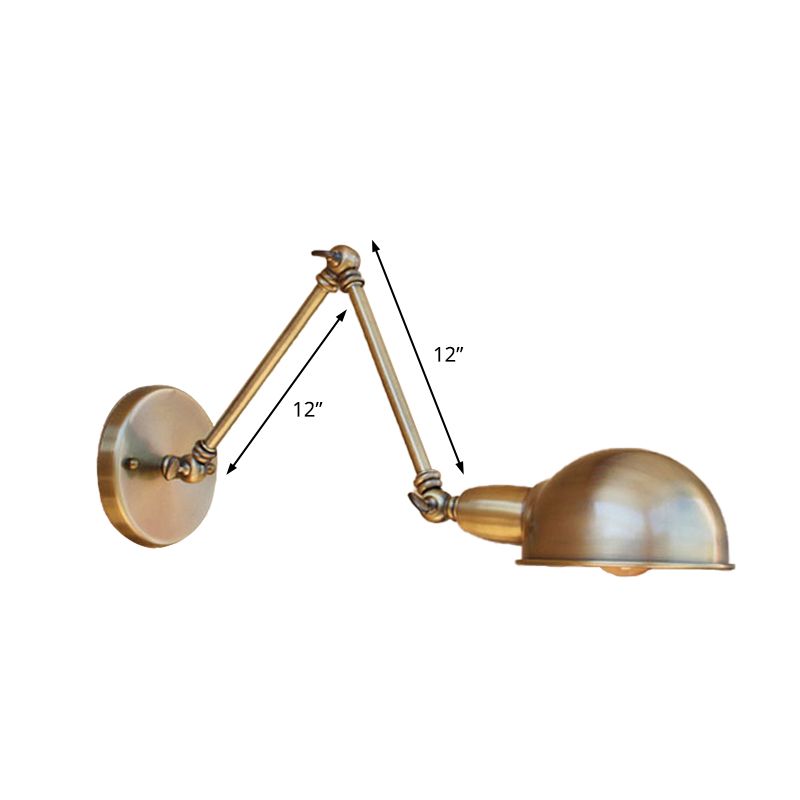 Epoch Applique Murale Vintage, Laiton/Chrome/Brass, Couloir - Neutralighting