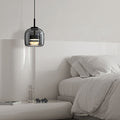 Valentina Suspension Dôme Moderne, Verre, Noir, Salon - Neutralighting