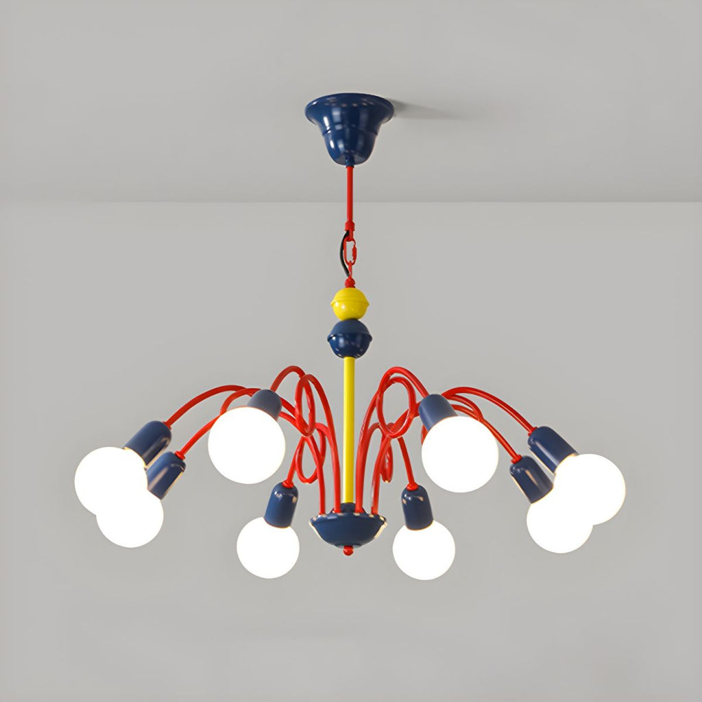 Valentina Lustre Moderne LED Mélange de Correspondance Sphérique Chambre D'enfant - Neutralighting