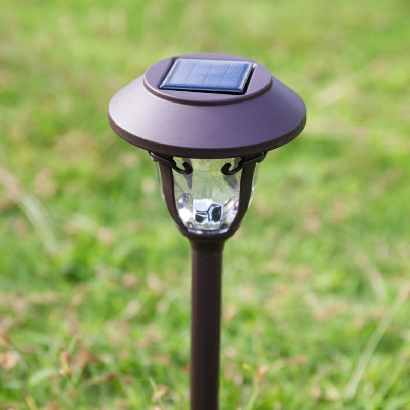 Ray Borne Extérieure Bol Moderne, Métal/Verre, Café, Cour - Neutralighting