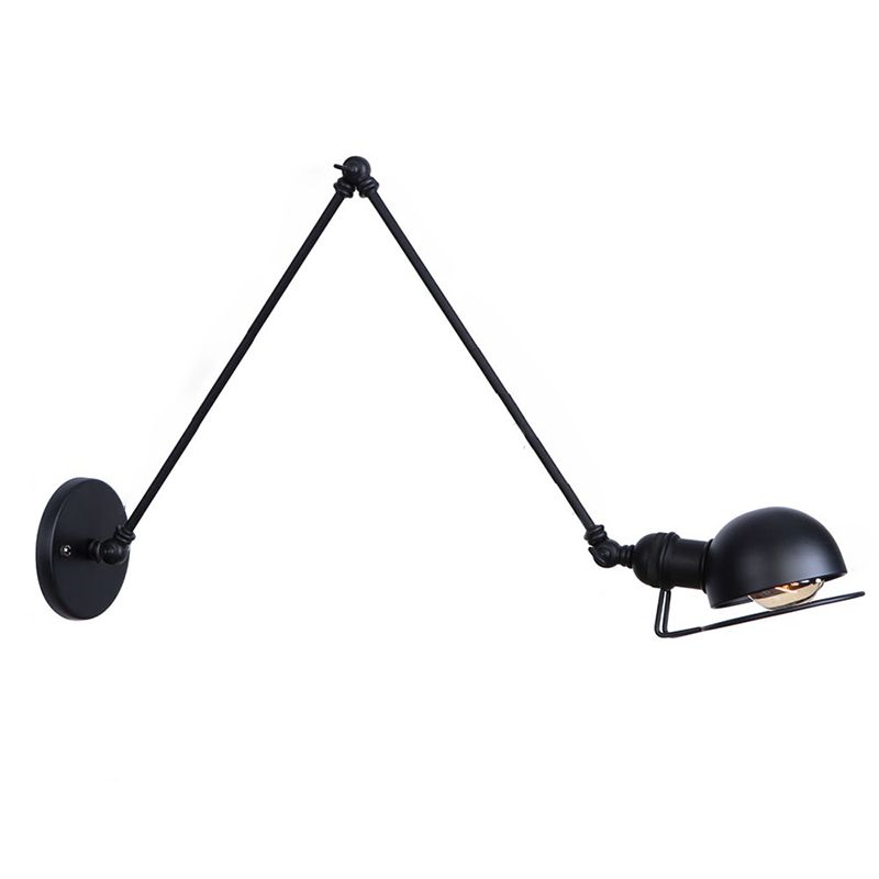 Epoch Applique Murale Orientable Nordique, Métal, Noir/Doré - Neutralighting