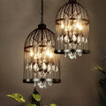 Arisha Industrie LED Suspension Noir Blanc Métal Chambre à coucher - Neutralighting