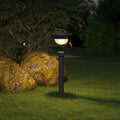Ray Borne Extérieure Bol Vintage, Métal/Acrylique, Gris, Jardin - Neutralighting