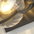 Valentina Applique Murale Boule Luxe, Verre/Métal, Chambre à Coucher - Neutralighting