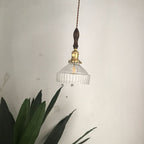 Arisha Vintage LED Suspension Laiton/Noire Verre Salle à Manger - Neutralighting