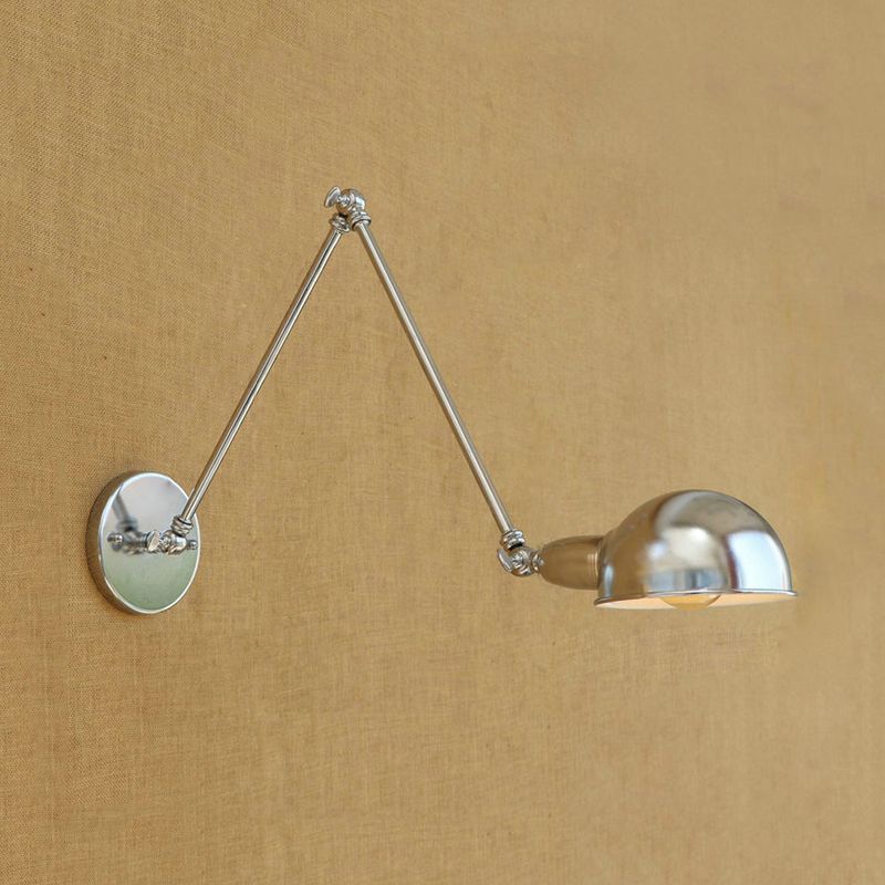 Epoch Applique Murale Réglable Moderne, Métal, Argent, Couloir - Neutralighting