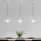 Arisha Suspension Dôme Moderne, Métal /Verre, Noir/Blanc/Grise, Chambre - Neutralighting