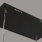 Arisha Luminaires Suspensions Carrée Simple Moderne Acrylique Noir/Blanc Salon/Chambre à Coucher/Salle à Manger - Neutralighting