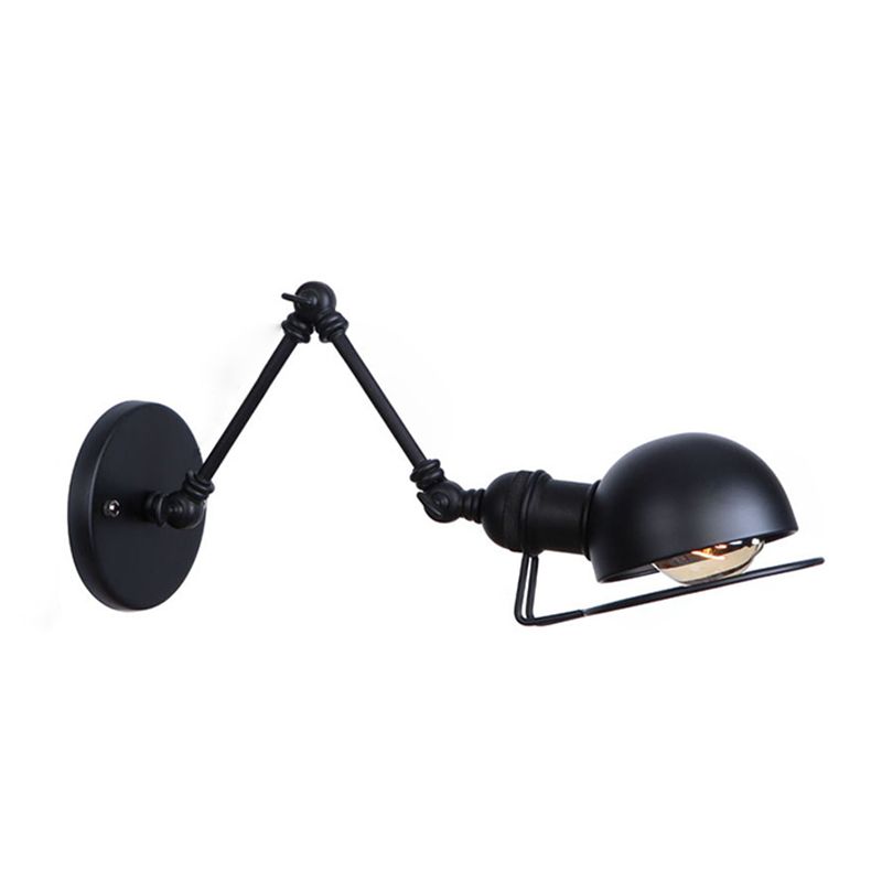 Epoch Applique Murale Orientable Nordique, Métal, Noir/Doré - Neutralighting
