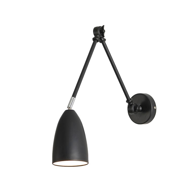 Epoch Applique Murale Réglable, Métal, Noir/Blanc/Nickel, Salon - Neutralighting