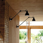 Epoch Applique Murale Réglable Minimaliste, Métal, Noir, Bureau - Neutralighting