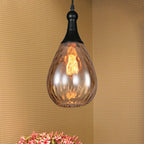 Arisha Vintage LED Suspension Métal Verre Chambre à coucher Salon - Neutralighting