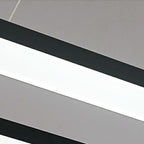 Arisha Luminaires Suspensions Carrée Simple Moderne Acrylique Noir/Blanc Salon/Chambre à Coucher/Salle à Manger - Neutralighting