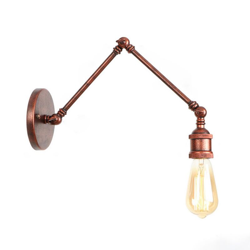 Silva Applique Murale Rétro Industrielle, Métal, Noir/Rouille/Bronze/Chrome - Neutralighting
