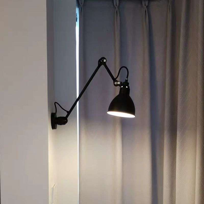 Epoch Applique Murale Réglable Minimaliste, Métal, Noir, Bureau - Neutralighting
