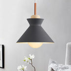 Valentina Moderne Luminaires Suspensions Dôme Simple Métal Jaune/Gris/Vert Cuisine/Salon/Salle à Manger - Neutralighting