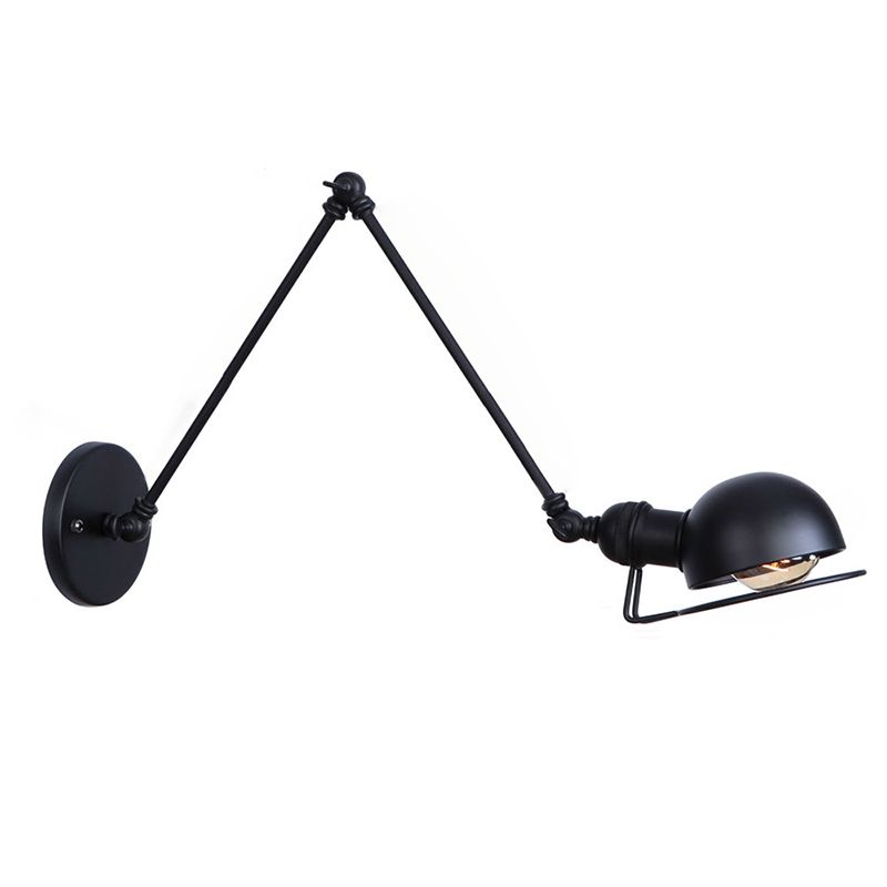 Epoch Applique Murale Orientable Nordique, Métal, Noir/Doré - Neutralighting