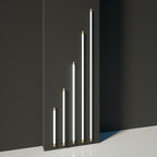 Yova Applique Murale Linéaire Simple. Métal/Acrylique. Blanc. Salle de Bain - Neutralighting