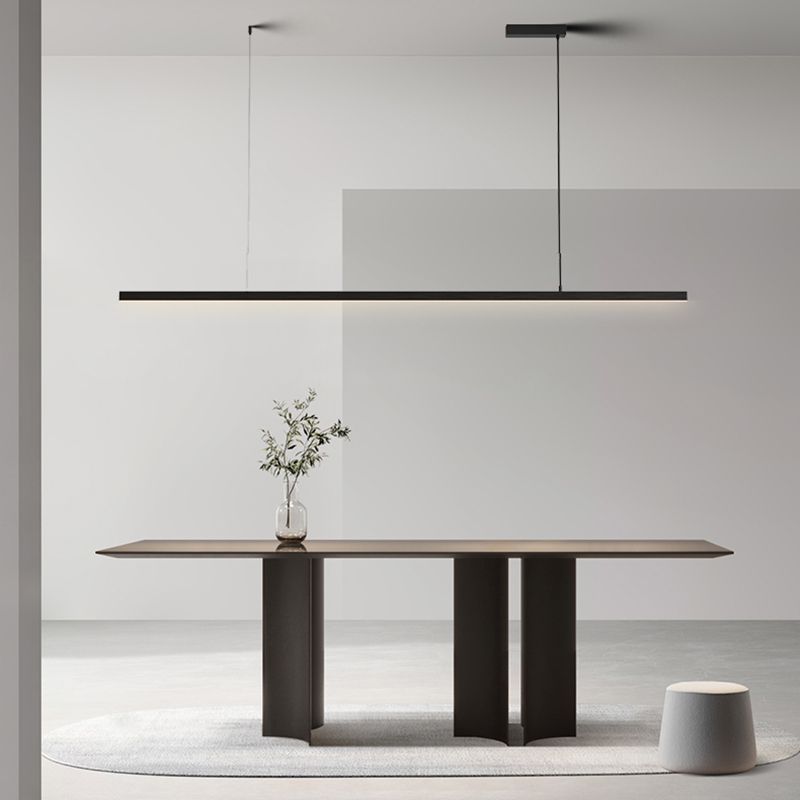 Xirro Suspension Linéaire Minimaliste Noir/Blanc. Chambre - Neutralighting
