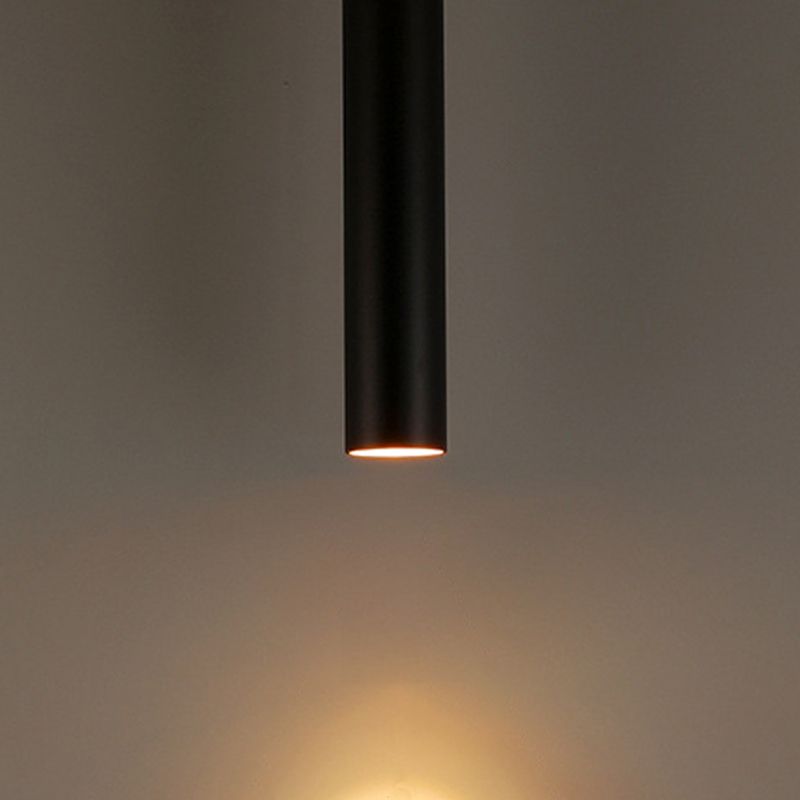 Yore Suspension Cylindre Moderne. Métal. Noir. Salon - Neutralighting
