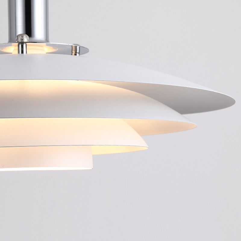Nylo Suspension Bol Monerne. Métal . Blanc/Noir. Chambre - Neutralighting