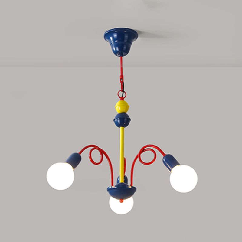 Valentina Lustre Moderne LED Mélange de Correspondance Sphérique Chambre D'enfant - Neutralighting