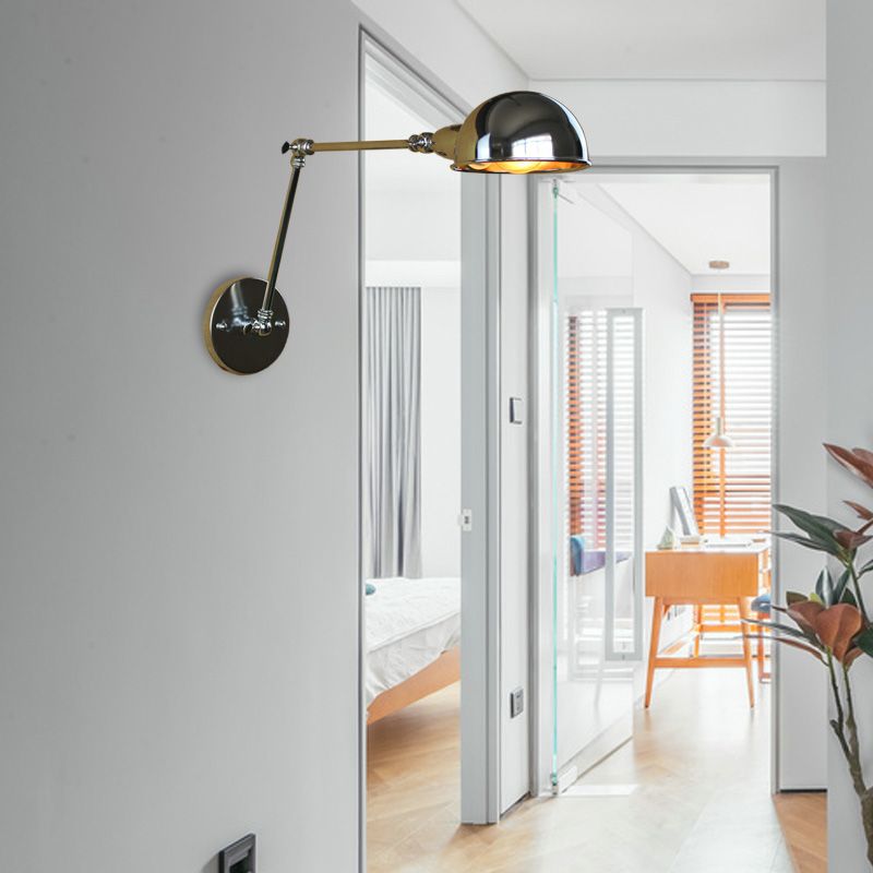 Epoch Applique Murale Vintage, Laiton/Chrome/Brass, Couloir - Neutralighting