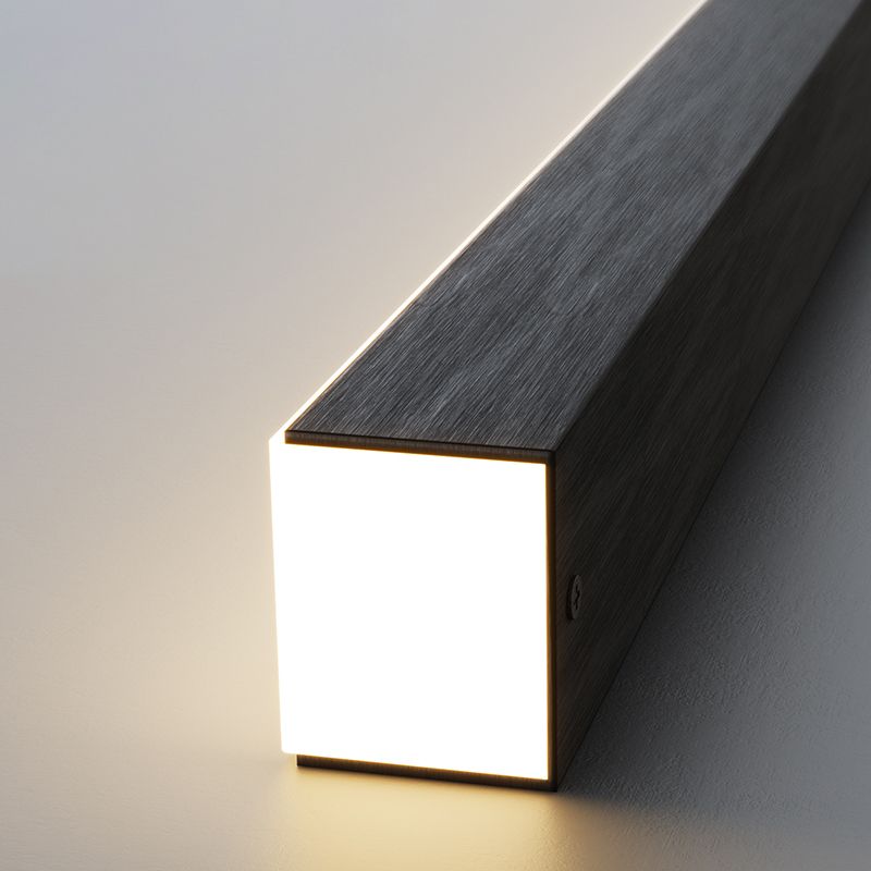 Xirro Suspension Linéaire Minimaliste Noir/Blanc. Chambre - Neutralighting