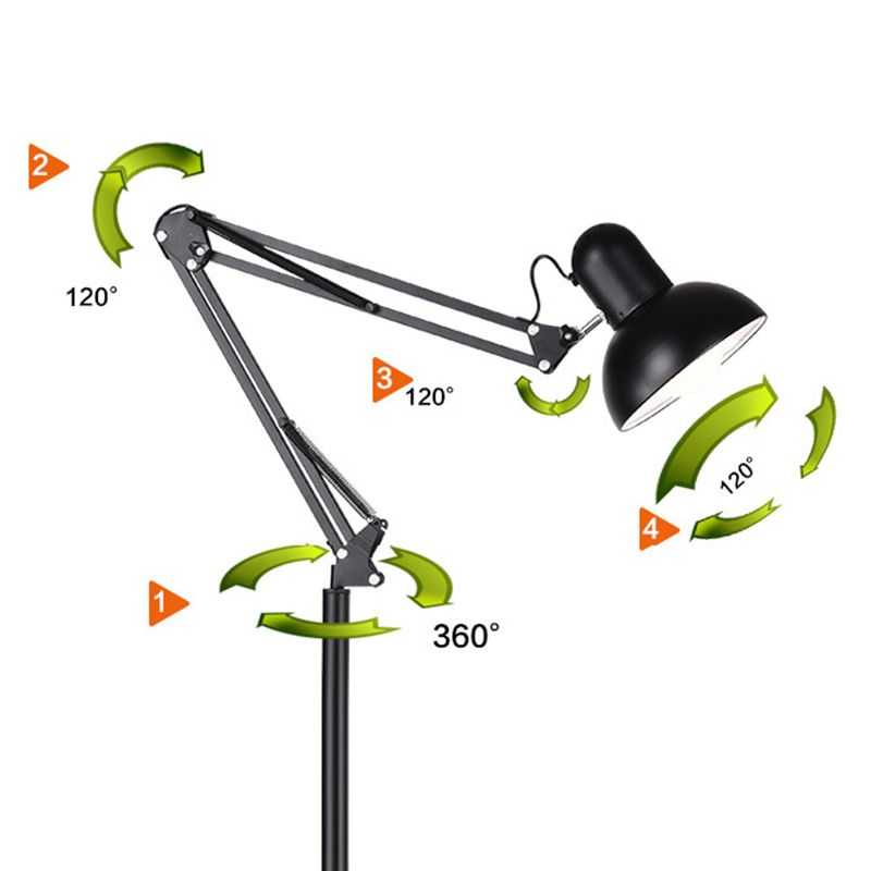 Valentina Moderne Métal Pliant Lampadaire Multicolore Chambre à coucher - Neutralighting