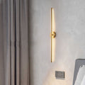 Fauro Applique Murale Linéaire Moderne. Métal. Laiton. Salon - Neutralighting