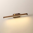 Muto Applique Murale Moderne et Minimaliste avec Miroir, Bois, Salle de Bain - Neutralighting