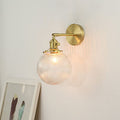 Valentina Applique Murale Boule/Fleur Luxe, Métal/Verre, Salle à Manger - Neutralighting
