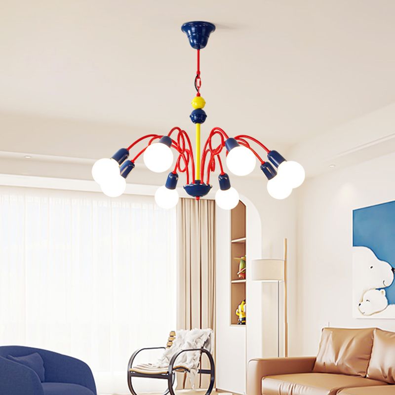 Valentina Lustre Moderne LED Mélange de Correspondance Sphérique Chambre D'enfant - Neutralighting