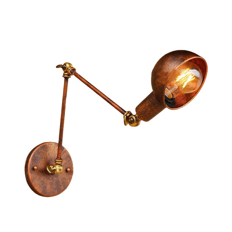 Epoch Applique Murale Vintage Industrielle, Rouille, Bureau - Neutralighting
