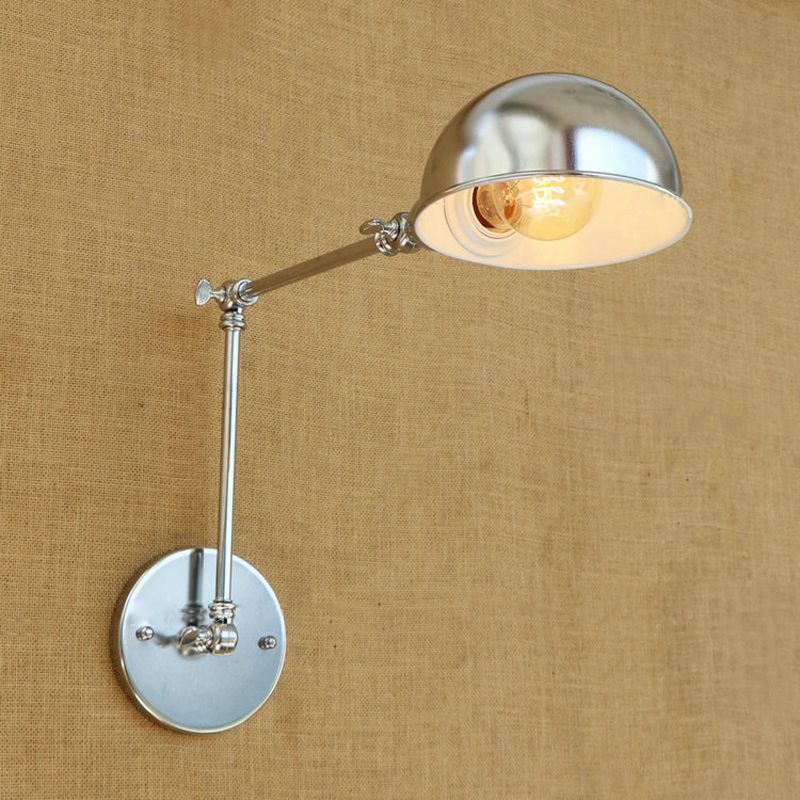 Epoch Applique Murale Réglable Moderne, Métal, Argent, Couloir - Neutralighting