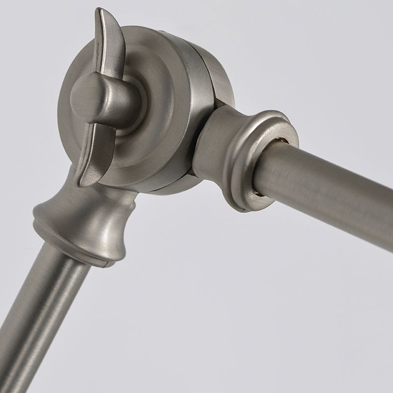 Epoch Applique Murale Réglable, Métal, Noir/Blanc/Nickel, Salon - Neutralighting