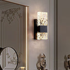 Arisha Modern Rectangular Metal Wall Lamp, Gold - Neutralighting