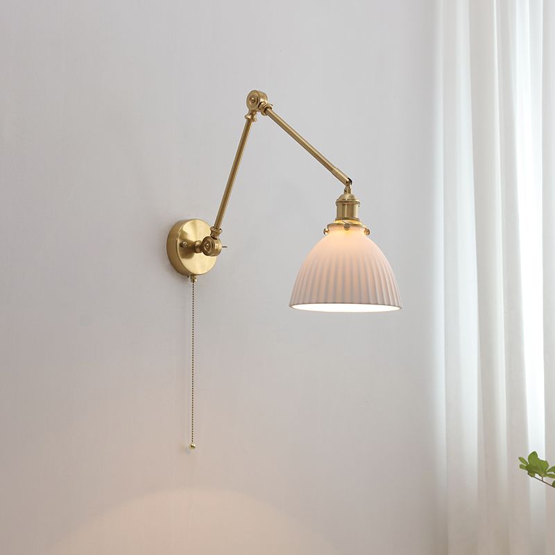 Epoch Applique Murale Orientable Minimaliste, Métal/Céramique, Blanc - Neutralighting