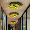 Arko Plafonnier Touffe d'Herbe Vintage. Herbe Artificiel. Vert. Salon - Neutralighting