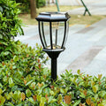 Ray Borne Extérieure Lanterne Vintage, Métal/Verre, Noir/Bronze, Cour - Neutralighting