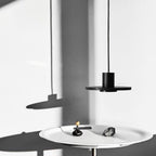 Arisha Suspension Cylindre Moderne, Pierre, Noir, Chambre - Neutralighting