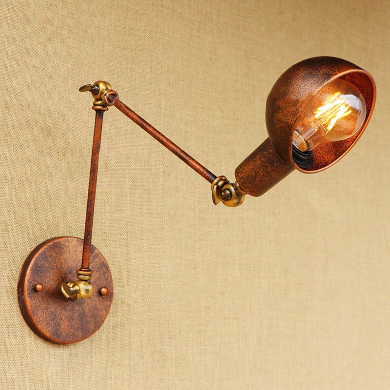 Epoch Applique Murale Vintage Industrielle, Rouille, Bureau - Neutralighting