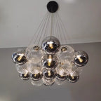 Valentina Moderne Suspension Métal Verre Salon Salle à Manger - Neutralighting