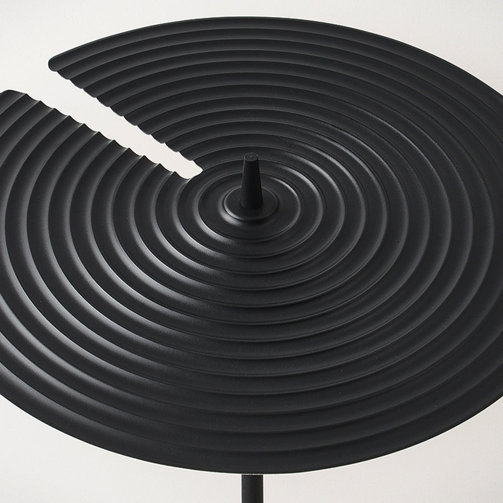 Arisha Lampadaire/Lampe de table Rond Moderne, Métal, Noir, Salon - Neutralighting