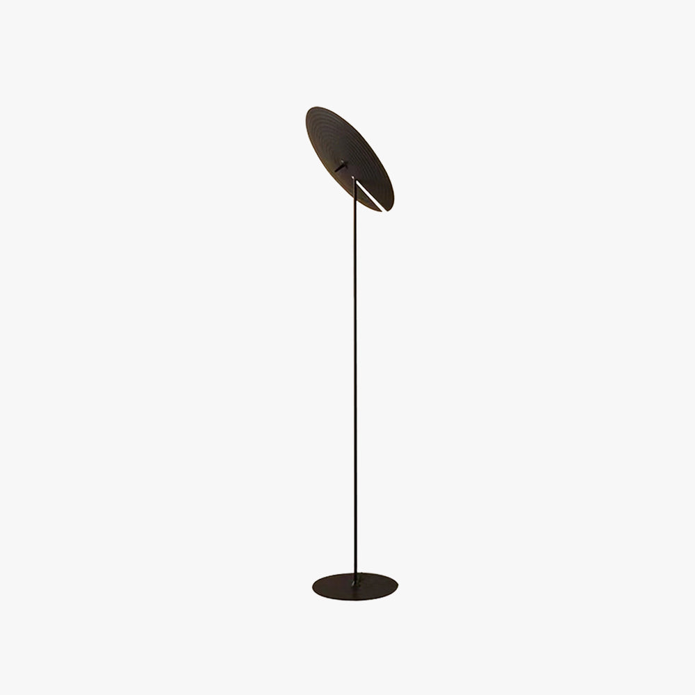 Arisha Lampadaire/Lampe de table Rond Moderne, Métal, Noir, Salon - Neutralighting