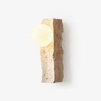 Elnoren Applique Murale Organique en Travertin - Neutralighting