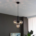 Valentina Suspension Moderne Bulle Métal Verre Salle à Manger - Neutralighting